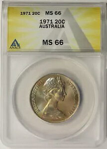 1971 I[XgA jbP 20 Zg MS 66 ANACS JmnV JmnV