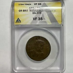 1794 ~hZbNX t@E[̃lv`[ DH-306 Rh g[N ANACS VF-35 RC #12638T