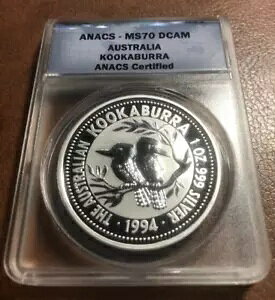 Gt I[XgA 1 h 1994 Vo[ NbJu o[h ANACS MS70 DCAM