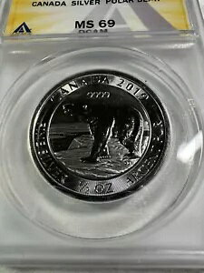 2019 Ji_ $2 VN} Vo[ RC 1/2 IX O[h MS 69 DCAM by ANACS