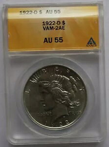 1922 D ANACS AU 55 VAM2AE _C u[N Y ̉EA߂Ȃf炵T