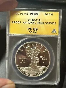 2016 P $1 ���������ǋ�h���L�O ANACS PF69 (Slab2709)