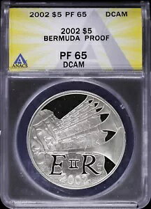 2002 $5 o~[_ v[t Vo[ 5 h ANACS PF 65 DCAM PR fB[v JI