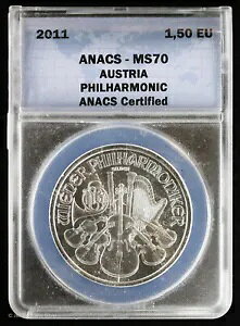 2011 I[XgA tBn[j[ǌyc 1 IX 1.5 [ ANACS MS 70 | UNC BU