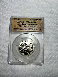 2018 S American Innovation PR70 DCAM ANACS �F��