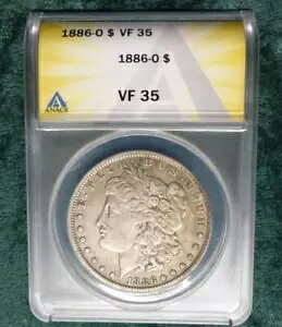 1886 O ANACS VF 35 [K Vo[ _[Ax^[fCg [K Vo[ 1 h RC