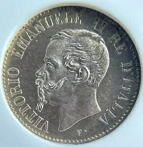 1861-M C^A 1 Centesimo - Â ANACS \[v{bNX z_[ -MS64RB