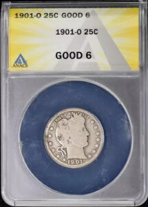 1901-O 25C �����X ANACS G6