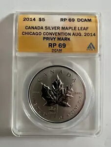 2014 �J�i�_ �V���o�[ ���[�v�� ���[�t $5 / �V�J�S �R���x���V���� ANA �v���r�[ / ANACS RP69