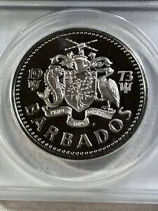 1973 �o���o�h�X $2 ANACS �̃R�[��������уt�B�b�V�� �v���[�t �O���[�h PR 70 DCAM