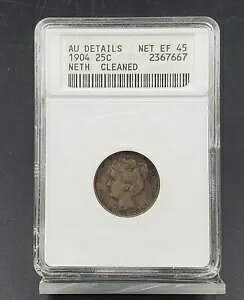1904 �I�����_ 25 �Z���g �V���o�[ �N�H�[�^�[ �R�C�� ANACS �F�� AU �ڍ� NET XF