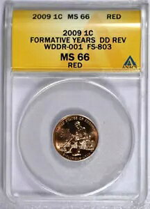 2009 ANACS MS66 RED DD Rev FS-803 WDDR-001 �`���� �����J�[�� �Z���g