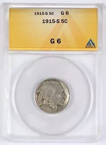 1915-S �o�b�t�@���[ �j�b�P�� G6 ANACS 5C