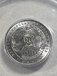 1982 モザンビーク 50 センタボス、ANACS グレード MS 67