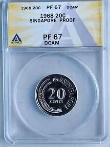 VK|[ 20 Zg 1968 ANACS PF 67 DCAM