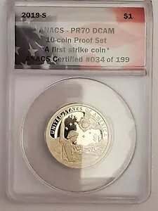 2019-S PR-70 DCAM �v���[�t $1 �l�C�e�B�u �A�����J�� �T�J�K�E�B�A �A�i�b�N�X �t�@�[�X�g �X�g���C�N �R�C��