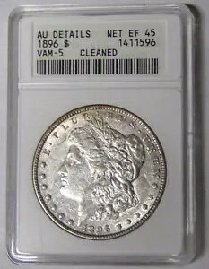 ANACS AU ڍ 1896-P [K Vo[ _[ VAM-5  1 \[v{bNX z_[
