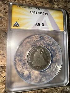 1878-CC ANACS AG3 ȃoeB NH[^[ CC ͂܂͂Ɣǉ\