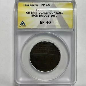 1792 �R�[���u���b�N �f�[�� �A�C�A�� �u���b�W DH-9 �R���h�� �g�[�N�� ANACS EF-40 �R�C�� #12629T