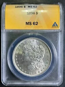 ANACS MS62 1896-P K h $1 GXe[g tbV x^[ O[h tBftBA A2