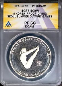 1987 10k Vo[ S ؍IsbN _CrO PF68DCAM ANACS # 7670598 +{[iX