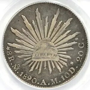 1890 Mo, AM 8R �N���[�j���O�ς� ANACS VF-30 �ڍ�