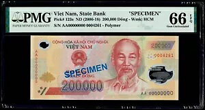 200,000 h ND (2006-18) xgiAsuSPECIMENv PMG 66 EPQ Gem UNC