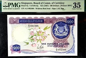 PMG 35 CVF 1967 VK|[h 100h B/Note S/N- A/2 092308(+FREE1 note)#21500