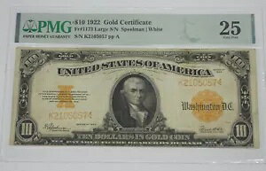 1922NV[Y ^10h PMG 25 ɗǍDȏ Fr#1173