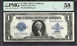 1923N 1h⌔ PMG 58 Fr.239 V[Y L[m[g iԍ 2078738-003