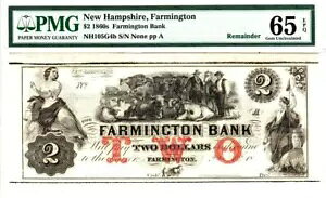 t@[~g oNANH c $2 PMG 65 EPQ WF  - !!!