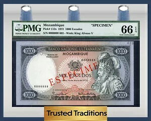 TT PK 112s 1972 Ur[N 1,000 GXN[h "XyV" PMG 66 EPQ POP 3 Ȃ Ǖi