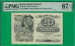 GXgjA 20 N[l 1932AP64aAPMG Superb Gem UNC *67* EPQAeBay ōōzŔ܂!