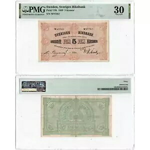 XEF[f 1889N 5N[i P #13b - PMG VF-30