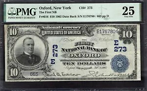 1902�N 10�h�� �t�@�[�X�g NB �I�b�N�X�t�H�[�h �j���[���[�N PMG 25 Fr.616 CH#273 ���i�ԍ� 1996710-014