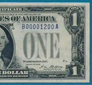 1.00h 1928N FR.1600 t@V[[# 1200 t@j[obN Vo[ؖ PMG 64