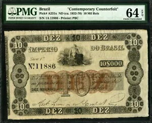 uW 1852-1870A10 ~ECXAPA231xA̋UiAPMG 64 EPQ UNC