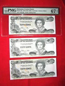 �o�n�} 1/2�h�� 1974�N PMG 67 EPQ + 2 �������{�[�i�X�V����