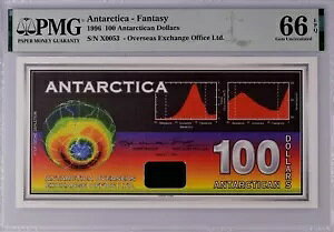 ANTARCTICA 1996 100hAt@^W[EGNX`FWEItBXA󏭁A1̂݁APMG 66 EPQ
