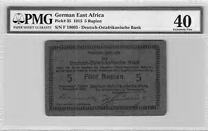 AFRIQUE ALLEMANDE DE L'EST - 5 ���[�s�[ - 1915 - N°19093 F - �s�b�N 35 - ���A !!!