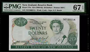 j[W[h 20h 1989 - 92 PMG 67 EPQ UNC sbN # 173c GUxX2