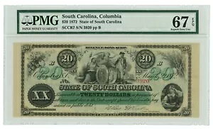 1872�N �T�E�X�J�����C�i�B�A�R�����r�A�ASC 20�h�� �p�~���� PMG 67EPQ (L1200)