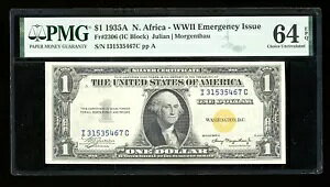 DBR 1935-A 1h kAtJ Fr. 2306 ICubN PMG 64 EPQ VA I31535467C