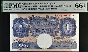 1|h펞s ysAbg B249 367a PMG 66 1940-1948 sNu[ WW2