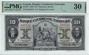 1929 NJifBGks CH# 851204 $10  SN# 548134 PMG VF-30