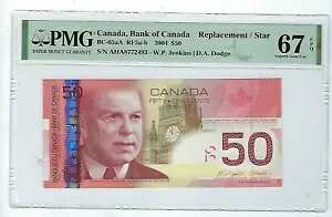 �J�i�_ 2004 50�h�� $50 BC-65aA �����p PMG 67 EPQ �v���t�B�b�N�X AHA