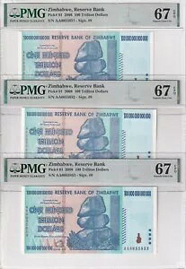 WouG Zbg 3; 100 h 2008 P 91 ɏ UNC PMG 67 EPQ