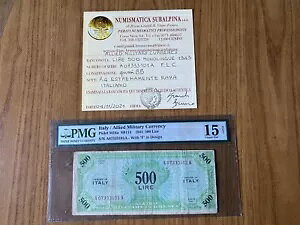 �A���R�̌R���ʉ� 500 Am Livres �C�^���A 1943 Flc R4 Qbb ���J�� PMG