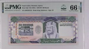 TEWArA 500 1983 P# 26d UNC PMG 66 EPQ