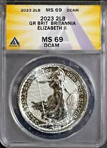 2023 2 |h Vo[ O[g u^jA MS 69 DCAM GUxX II ANACS # 7623788 + {[iX